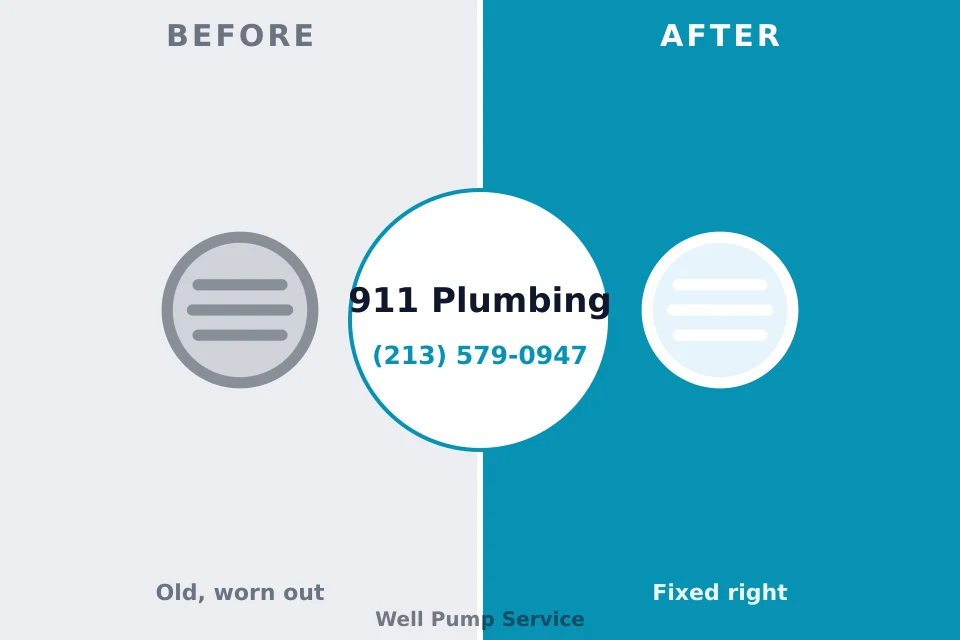 Before and after: plumbing repair Lakewood, SC
